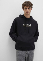 Resim Mavi Kapüşonlu Erkek Sweat M0S10395-900