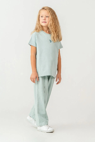 Resim U.S. Polo Assn Kids Kız Çocuk Pijama Takım Us2529-G