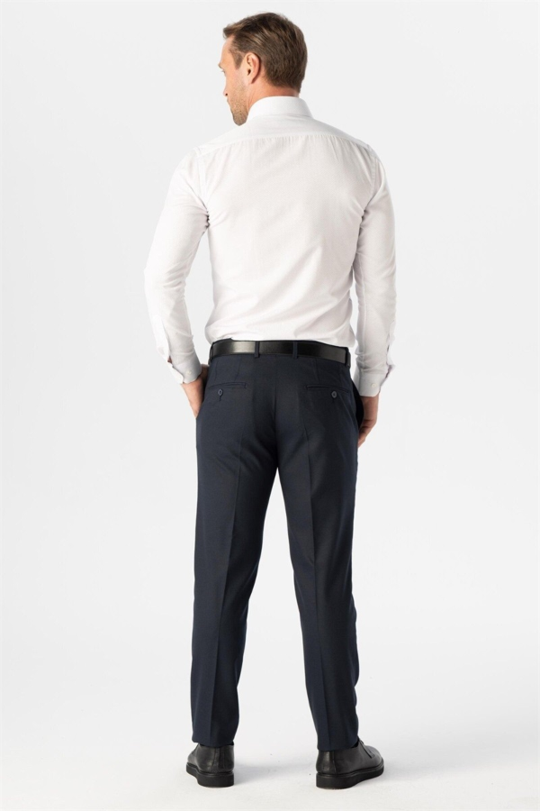 Resim TK1000400442 Erkek Regular 4 Drop Düz Takım Elbise 4 Drop