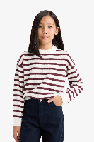 Resim Defacto Kız Çocuk  Kazak C6903A8/BR205