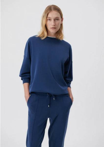 Resim Mavi Oversize Kadın Sweat M168837-71117