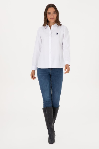 Resim 2230195 Wox025K U.S Polo Assn. Kadın Uzun Kol Gömlek
