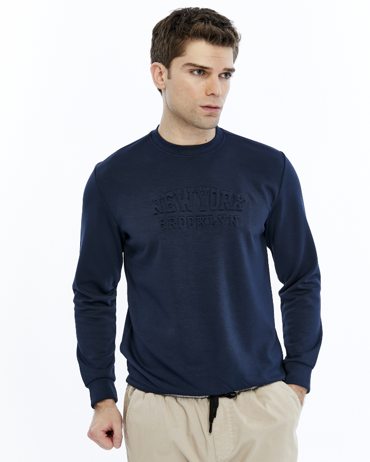 Resim Paul&More O Yaka Erkek Sweat 233 Newyork