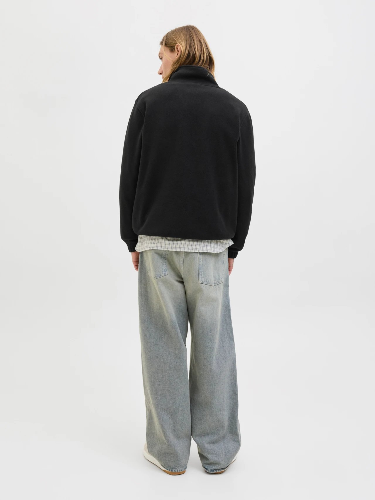 Resim Jack & Jones Jjesoho Half Zıp Fleece Sn Erkek Sweat 12279680