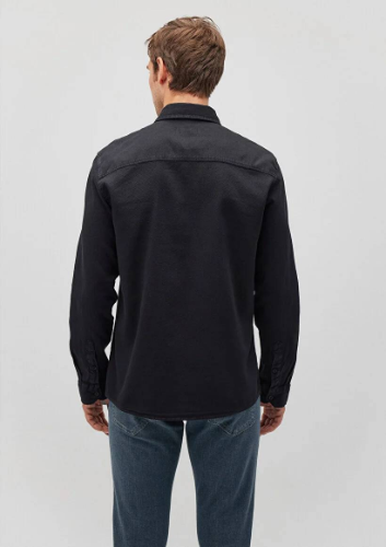 Resim Mavi Uzun Kol Erkek Gömlek M0211091-900