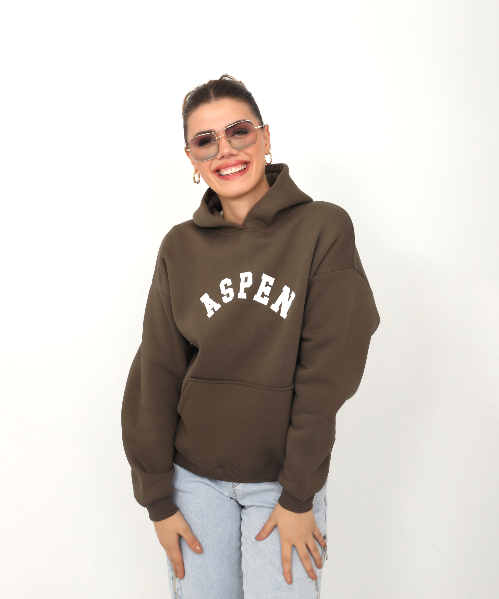 Resim Viole&More Aspen Baskı Kadın Sweat 109