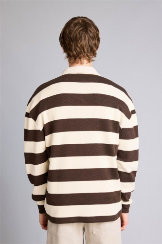 Resim Defacto Erkek T-shirt E8440AX/BN539