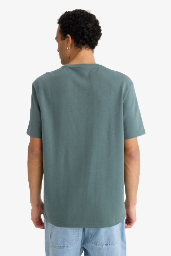 Resim Defacto Erkek T-shirt F8093AX/GN829