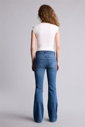 Resim Defacto Kadın Jean Pantolon H1128AX/NM28