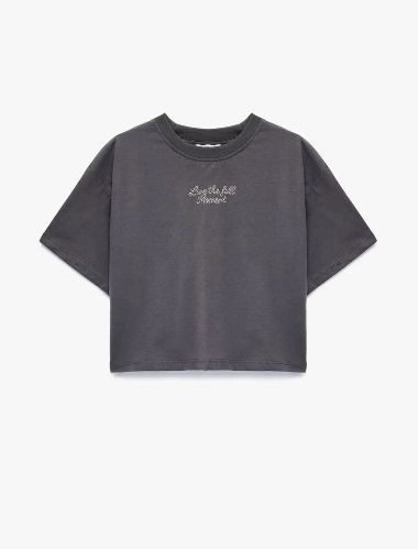 Resim Koton Kız Çocuk T-shirt 6SKG10267AK