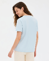 Resim Skechers  W Essential Crewneck Kadın T-shirt S2510029-0721