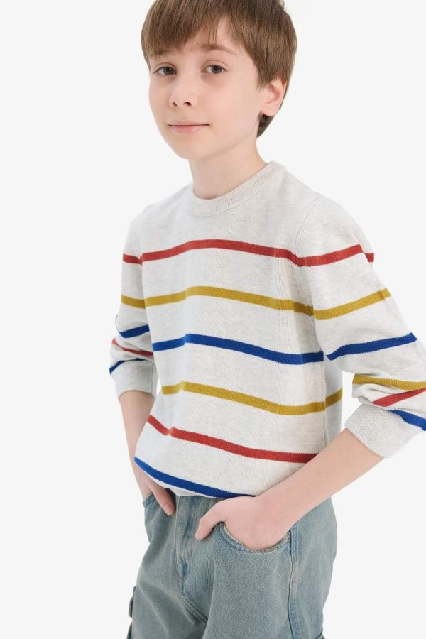 Resim Defacto Erkek Çocuk  Kazak F3742A8/ER123