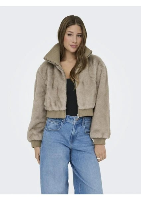Resim Only Onlwicki Life Fur Rib Jacket Cc Otw Kadın Mont 15349157