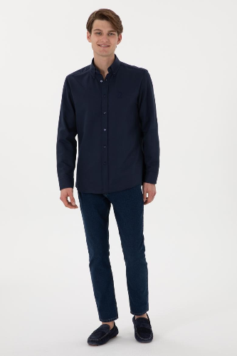 Resim U.S. Polo Assn. Goxreg025Y Erkek Dokuma Gömlek 2084126