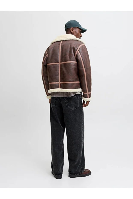 Resim Jack & Jones Jorliverpool Aviator Jacket Sn Erkek Mont 12282948