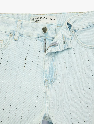 Resim Koton Kadın Jean Pantolon 6SAL40011MD