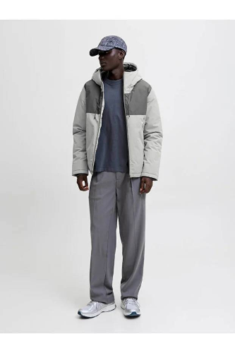 Resim Jack & Jones Jcounion Light Padded Blocking Jacket Erkek Mont 12285586