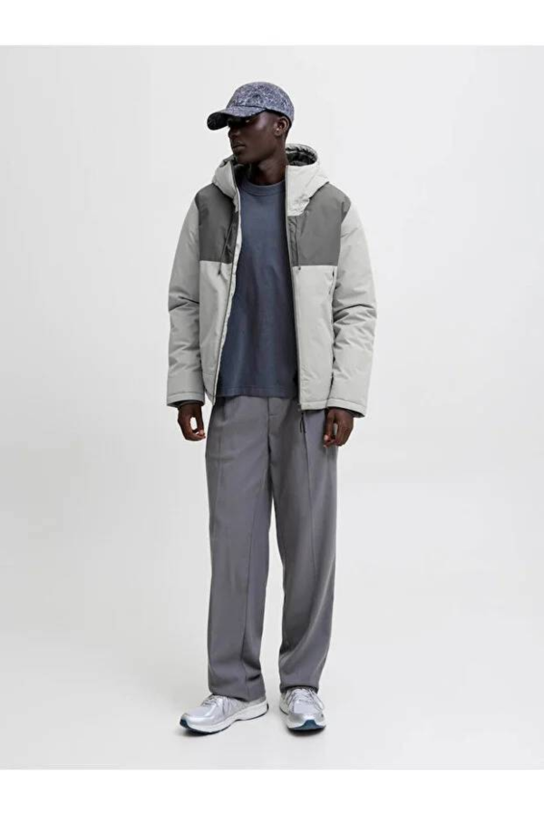 Resim Jack & Jones Jcounion Light Padded Blocking Jacket Erkek Mont 12285586