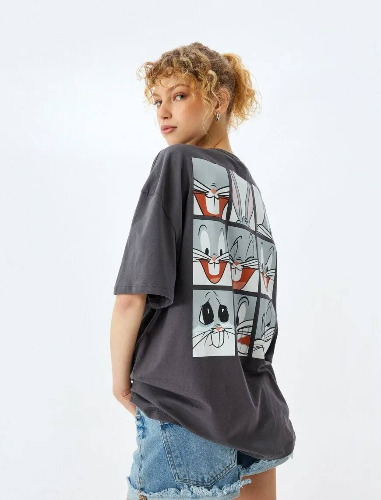 Resim Koton Kadın T-shirt 5SAL10266IK