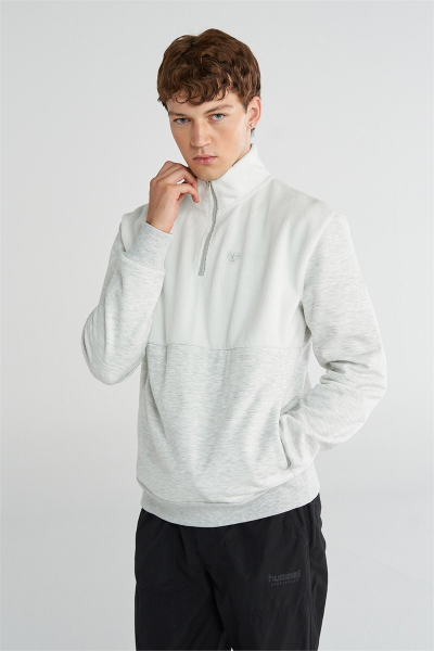 Resim Hummel Hml Andros Half Zip Neck Sweatshirt Erkek Ceket 922355-9098