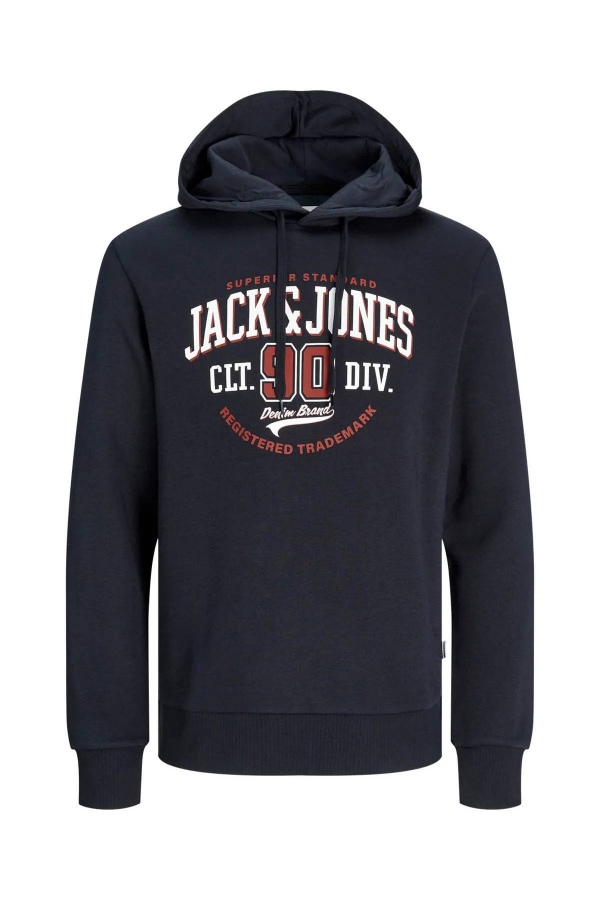 Resim Jack & Jones Jjelogo Sweat Hood 2 Col 24/25 Noos Erkek Sweat 12255617