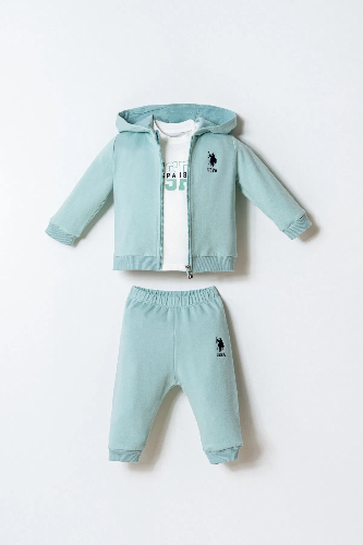 Resim U.S. Polo Assn Bebek Erkek Bebek Sweat Takım Usb2920
