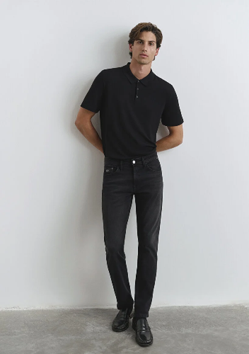 Resim Mavi Jake Erkek Jean Pantolon M0042286544