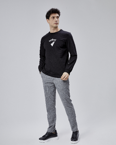 Resim Paul&More Erkek Sweat Manzara Baskı O Yaka