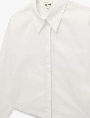 Resim Koton Kadın Gömlek 6SAK60130PW