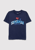 Resim Mavi Superman Baskılı Erkek Çocuk T-Shirt M6610380-70720