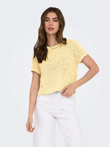 Resim Only Onlsunny S/S Pullover Knt Noos Kadın T-Shirt 15254282
