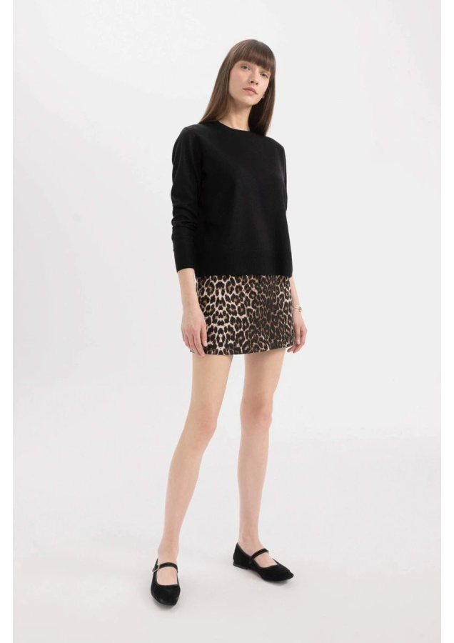 Resim Defacto Kadın  Kazak C0058AX/BK27