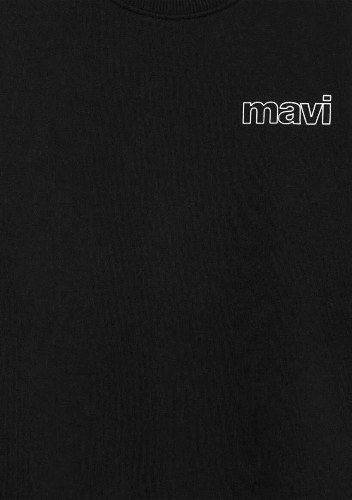 Resim Mavi Logo Baskılı Erkek Çocuk Sweat M6S10034-900
