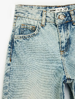 Resim Koton Kız Çocuk Jean Pantolon 6SKG40059AD