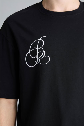 Resim Defacto Erkek T-shirt G3211AX/BK81