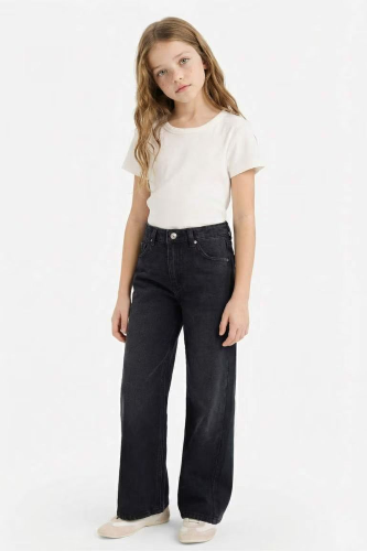 Resim Defacto Kız Çocuk Jean Pantolon G4655A8/NM55