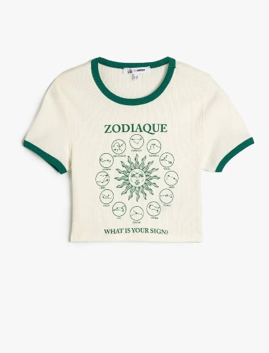 Resim Koton Kadın T-shirt 5SAL10073IK