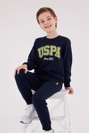 Resim U.S. Polo Assn Kids Erkek Çocuk Sweat Takım US2219-4