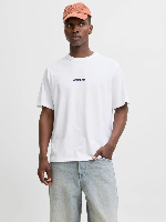 Resim Jack & Jones Jormeadows Mınımal Tee Ss Crew Neck Erkek T-shirt 12283630