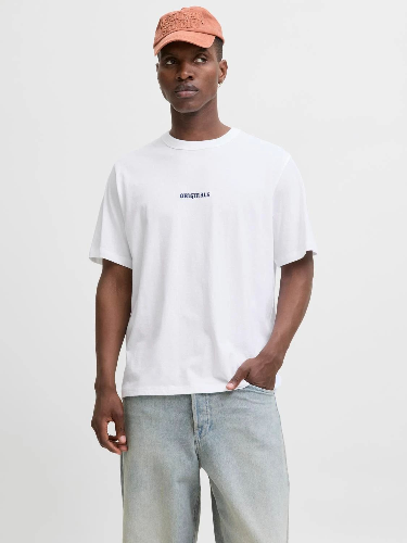 Resim Jack & Jones Jormeadows Mınımal Tee Ss Crew Neck Erkek T-shirt 12283630