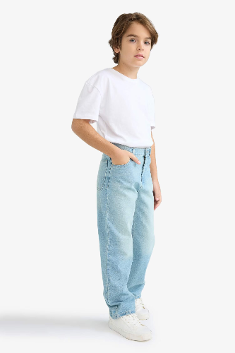 Resim Defacto Erkek Çocuk  Jean Pantolon F0452A8/NM28