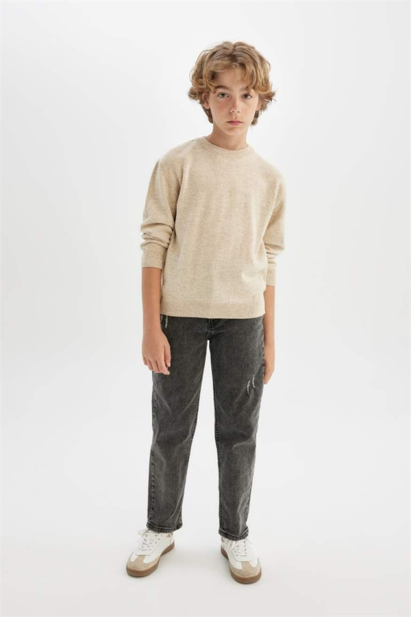 Resim Defacto Erkek Çocuk  Kazak F1068A8/ER123