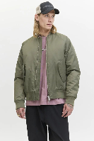 Resim Jack & Jones Jcomotion Bomber Jacket Erkek Mont 12283301