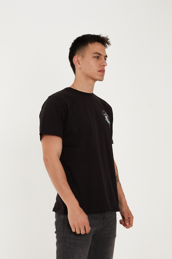 Resim Paul&More T-004 Skull Erkek T-Shirt