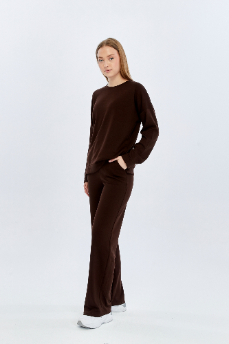 Resim Viole&More Kadın Pantolon Takım 2354  Yırtmaçlı Modal Klasik