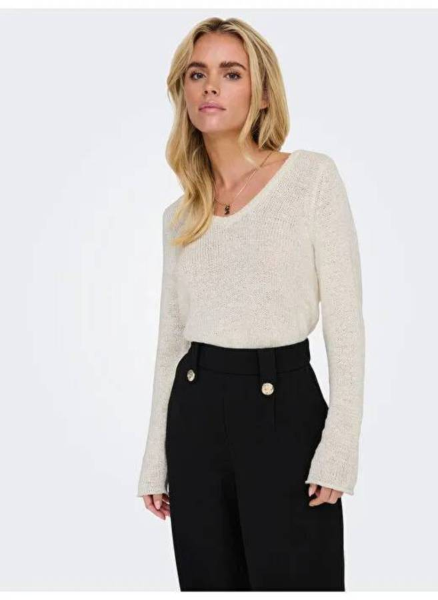 Resim Only Onlgeena L/S V-Neck Knt Noos Kadın Kazak 15340862