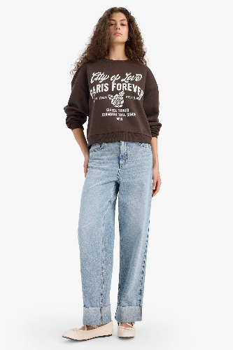 Resim Defacto Kadın  Sweat E8602AX/BN258