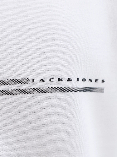 Resim Jack & Jones Jcofusıon Chest Brand Tee Ss Crew Noos Erkek T-Shirt 12289936