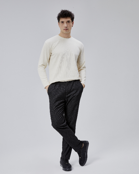 Resim Paul&More Erkek Kanvas Pantolon 21347 Flanel