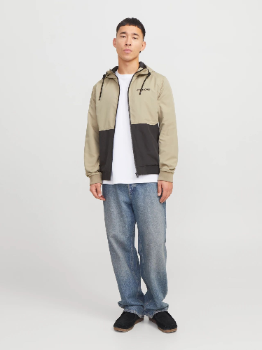 Resim Jack & Jones Jjerush Hood Bomber Noos Erkek Mont 12200208